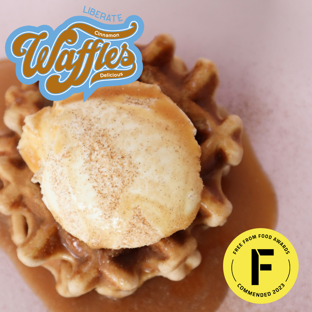 LIBERATE CINNAMON BELGIAN-STYLE WAFFLES